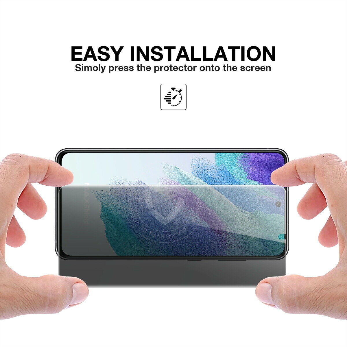 For Galaxy S21 FE 5G Full Cover Temered Glass Screen Protector Anti Spy Privacy