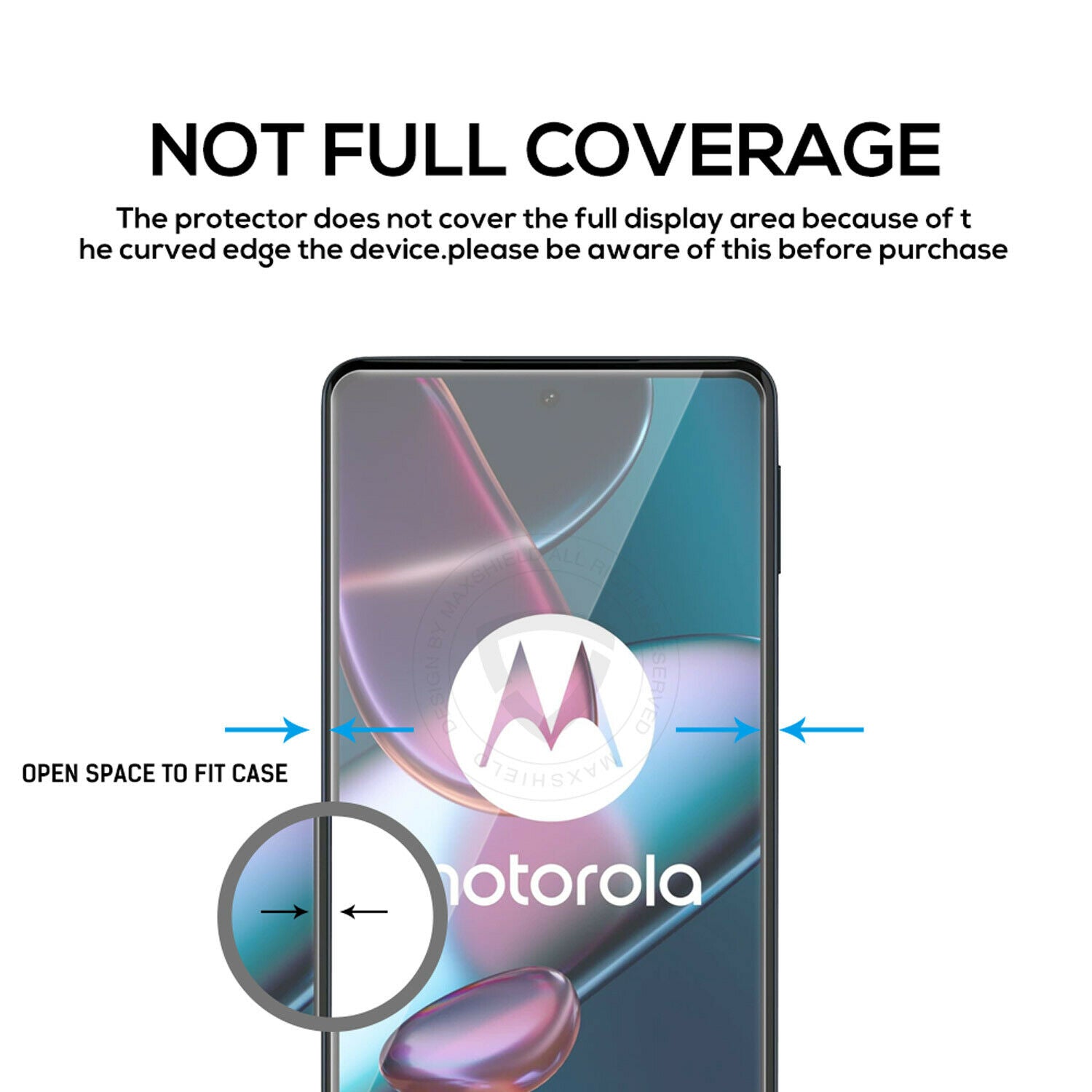 2X For Motorola Edge 30 Pro G22 E32 Full Cover Tempered Glass Screen Protector