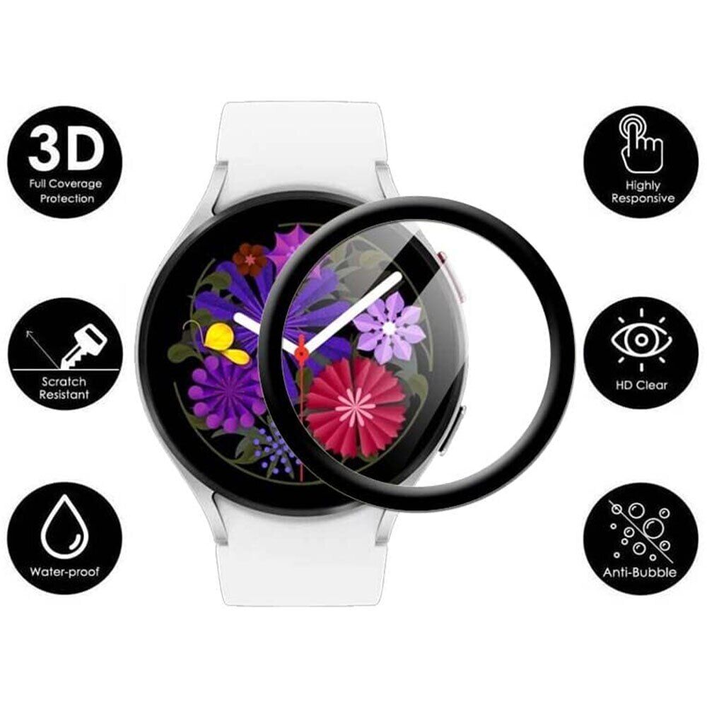 [3 Packs]For Samsung Galaxy Watch 5 Pro 45mm Full Coverage Screen Protector 3D HD