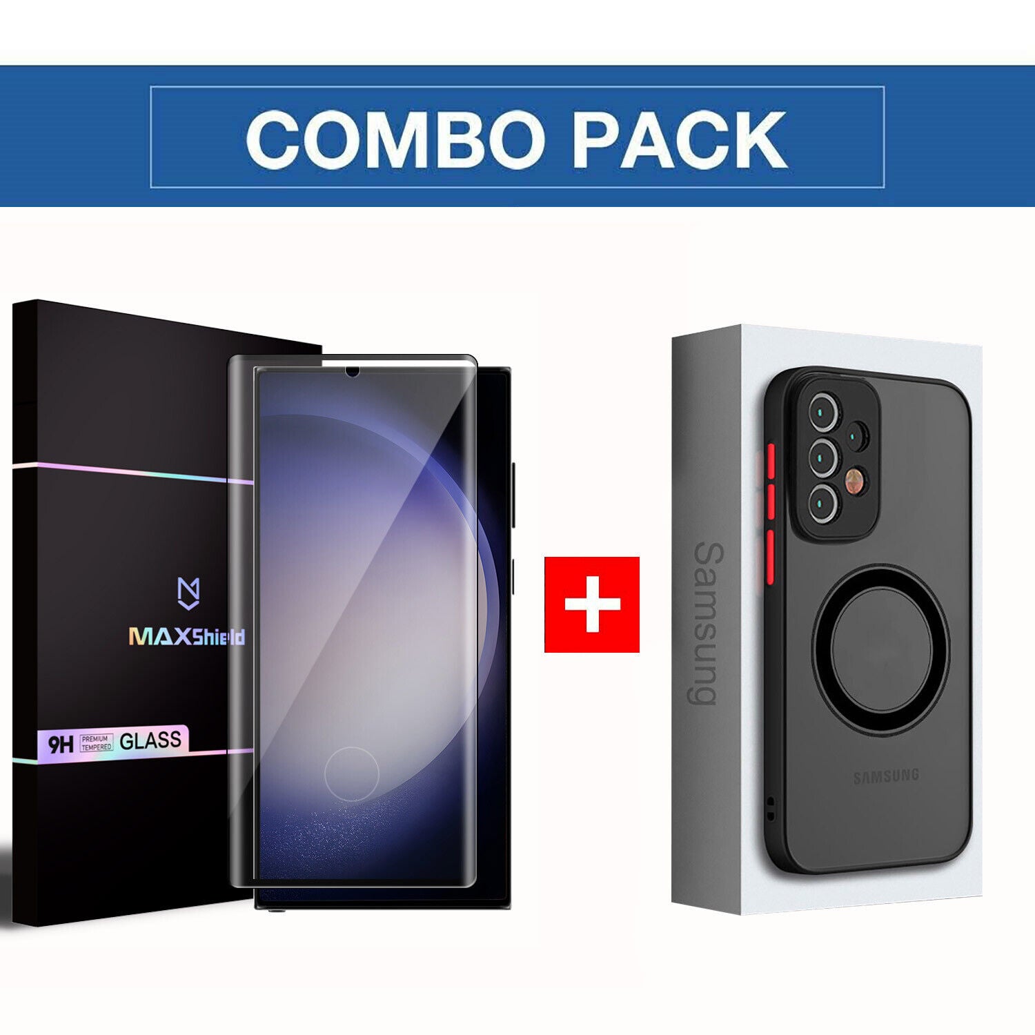 For Samsung S24 Plus Ultra Shockproof Clear Mag Safe Magnetic Case Cover