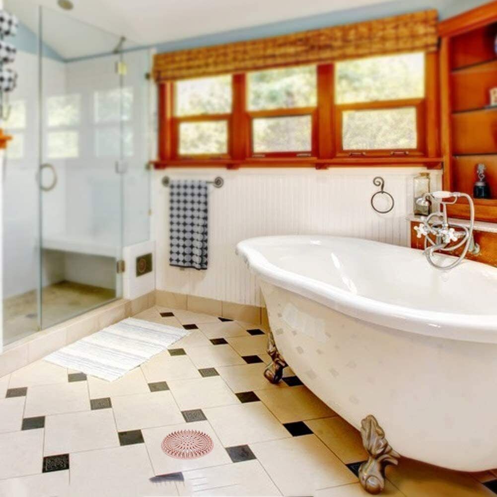 Hair Catcher Bath Stopper New Bathroom Drain Sink Strainer Filter Shower Covers