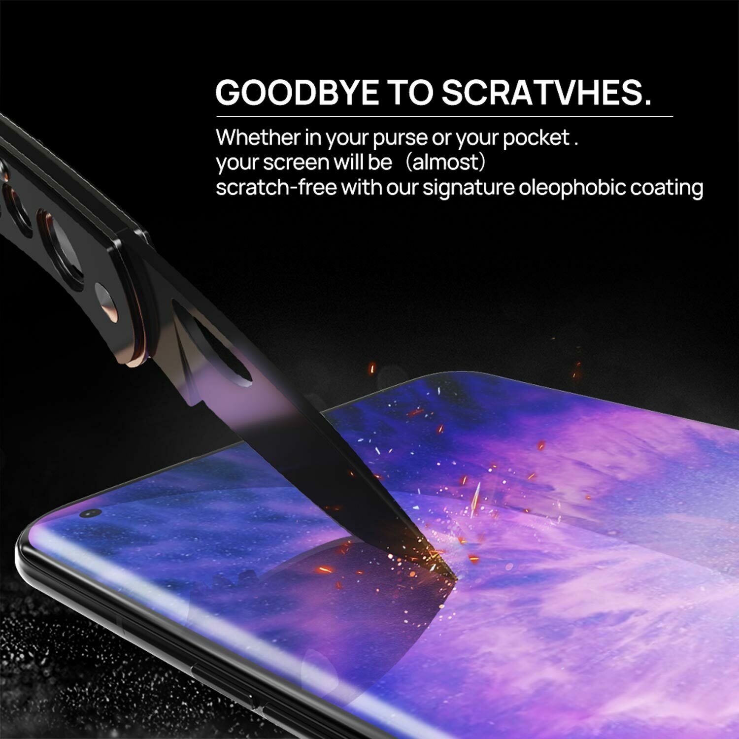 For OPPO Find X5 Pro 5G Full Cover UV Tempered Glass Screen Protector Film