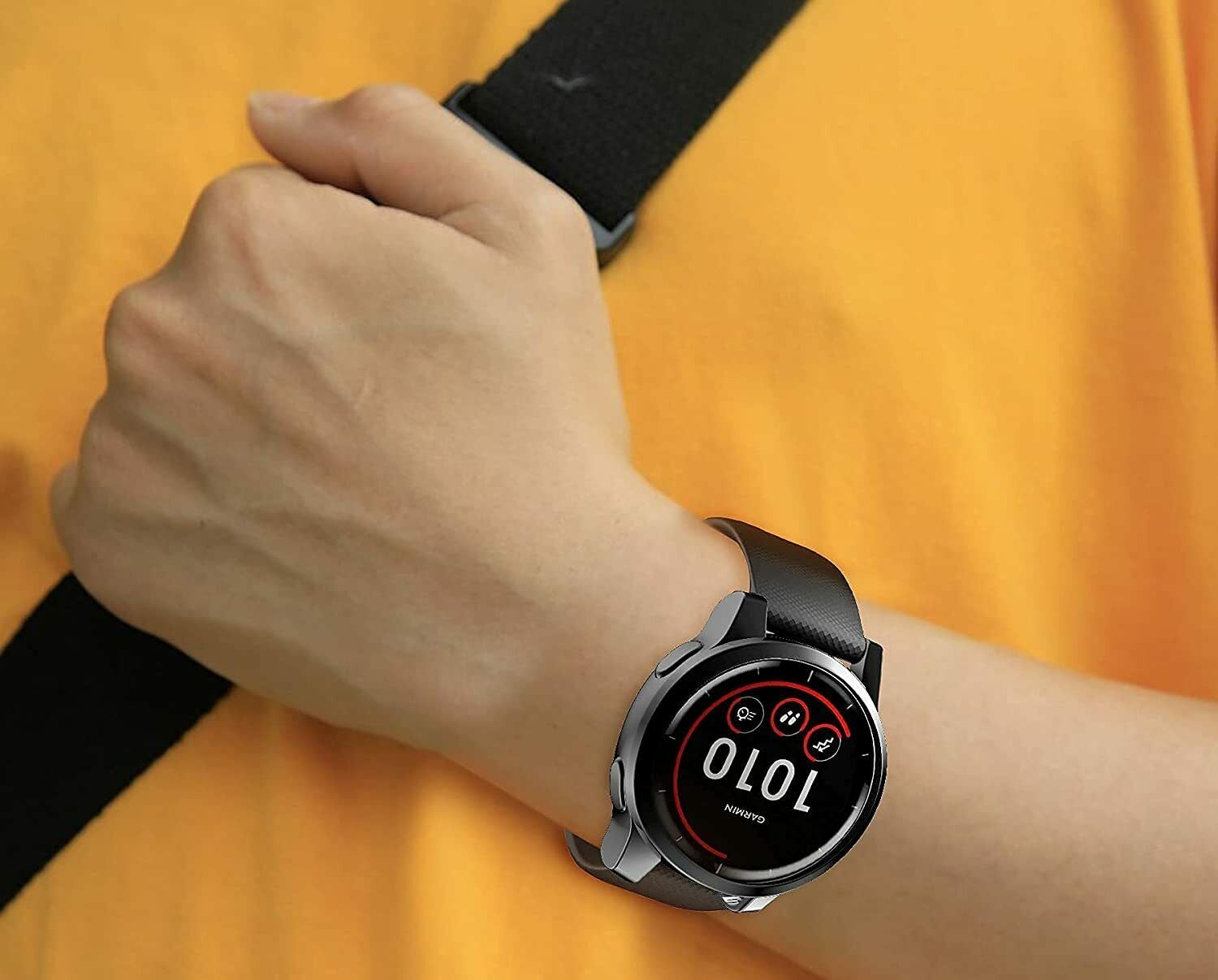 For Garmin Venu 2 2S Vivoactive 4 4S TPU Full Case Cover Screen Protector Cable