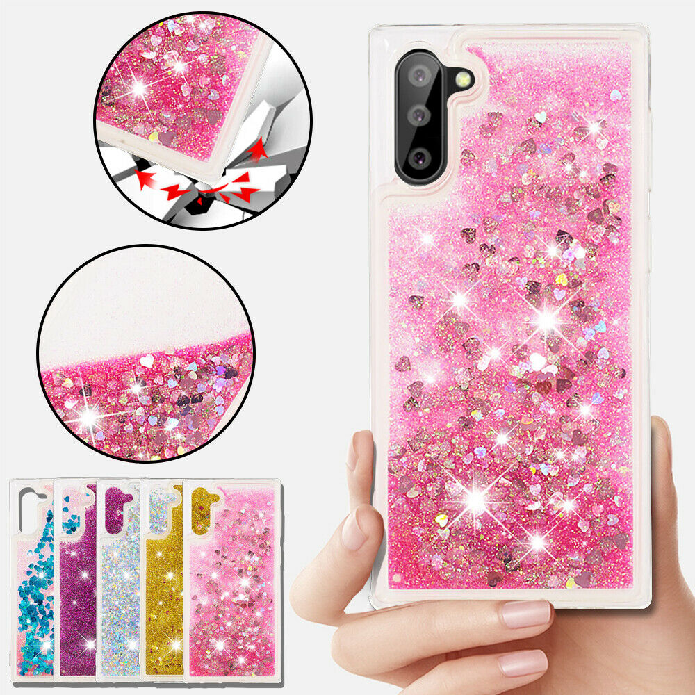 For Samsung Note 10 Case TPU Soft Quicksand Rubber Gel Cover