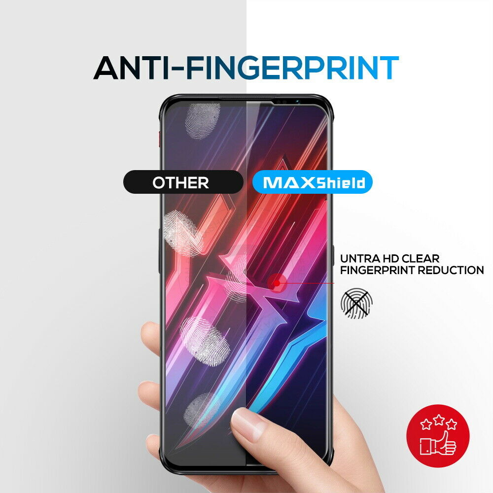 For ZTE Red Magic 6 Pro 5G Full Cover Tempered Glass Lens Camera Screen Protector