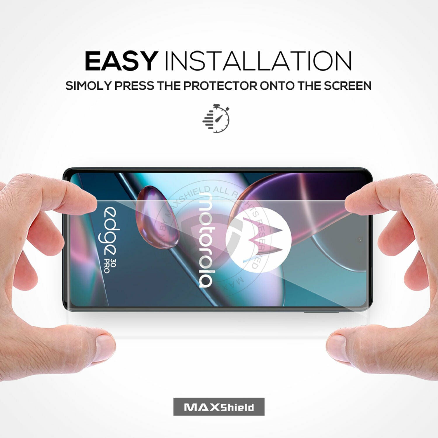 2X For Motorola Edge 30 Pro G22 E32 Full Cover Tempered Glass Screen Protector