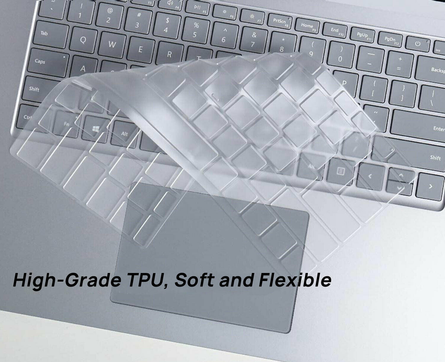 For Microsoft Surface Laptop 4 Soft Clear Keyboard Protector Case Cover