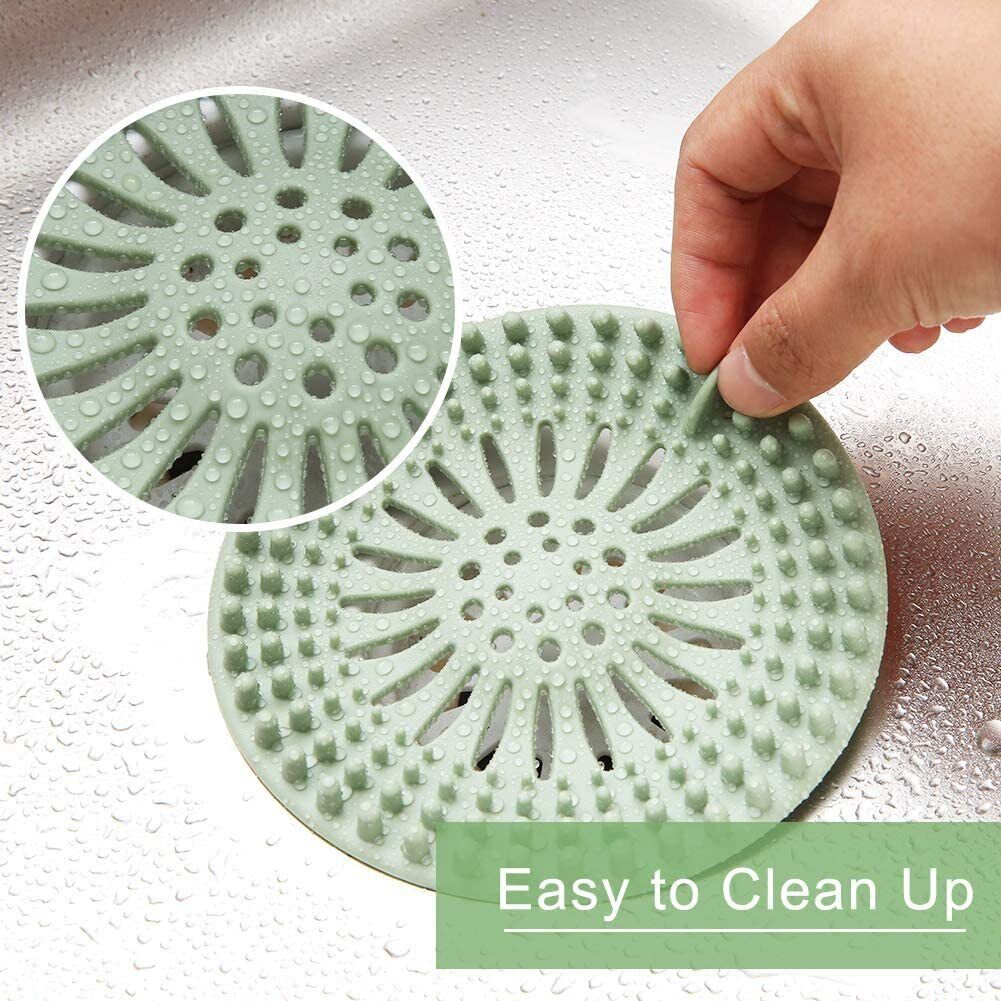 Hair Catcher Bath Stopper New Bathroom Drain Sink Strainer Filter Shower Covers