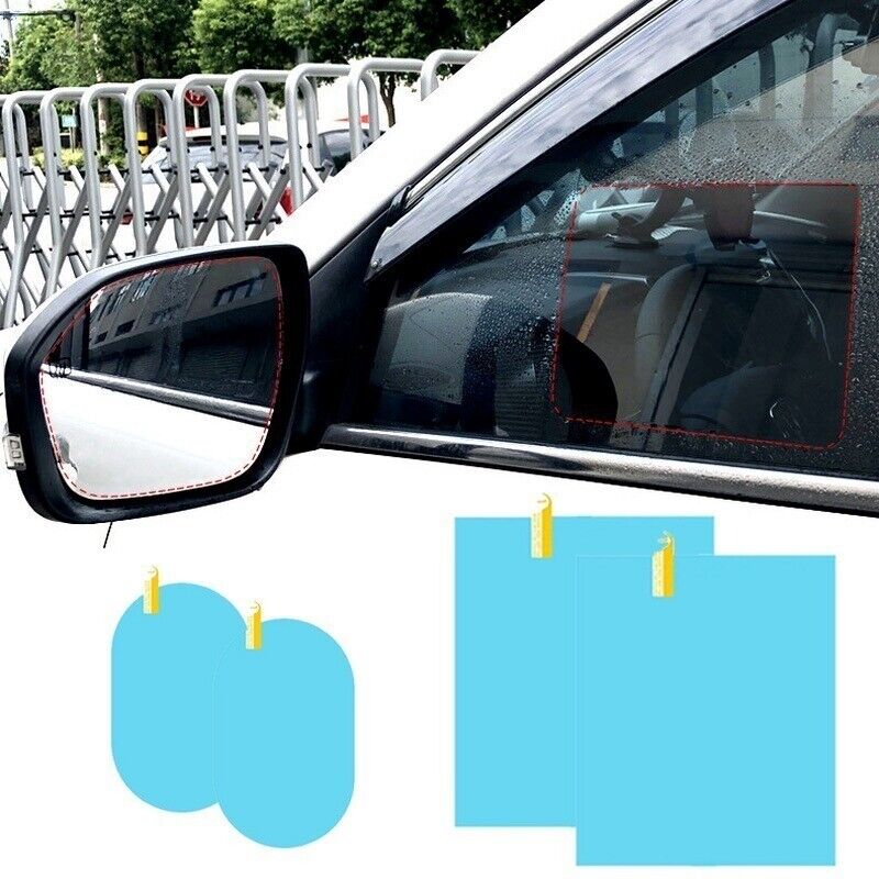 Car Side Truck Rearview Mirror Protector Film Waterproof Anti-Fog Rain-Proof AU