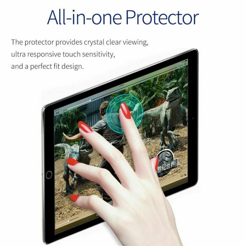 For Apple iPad 9th 10.2 Mini 6 Pro Air 5 4 Full Tempered Glass Screen Protector