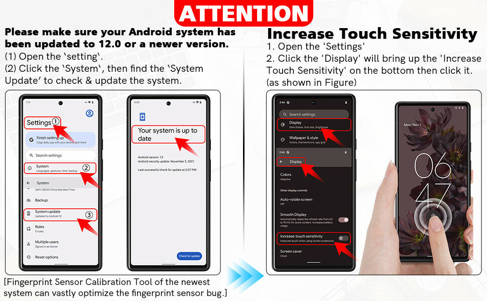 For Google Pixel 6A Glass Tempered Screen Protector