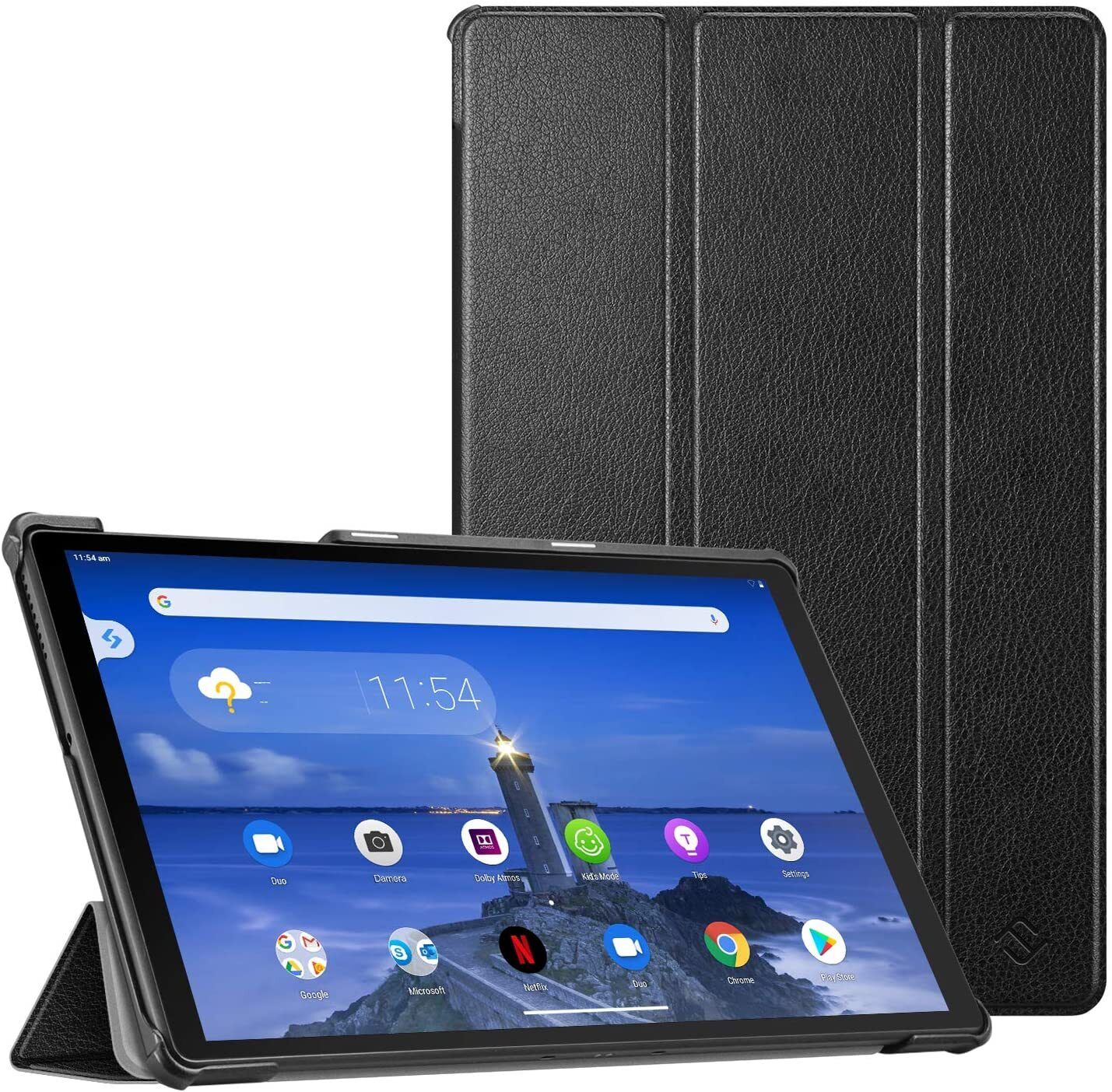 For Lenovo Tab Case Magnetic Leather Folio Cover
