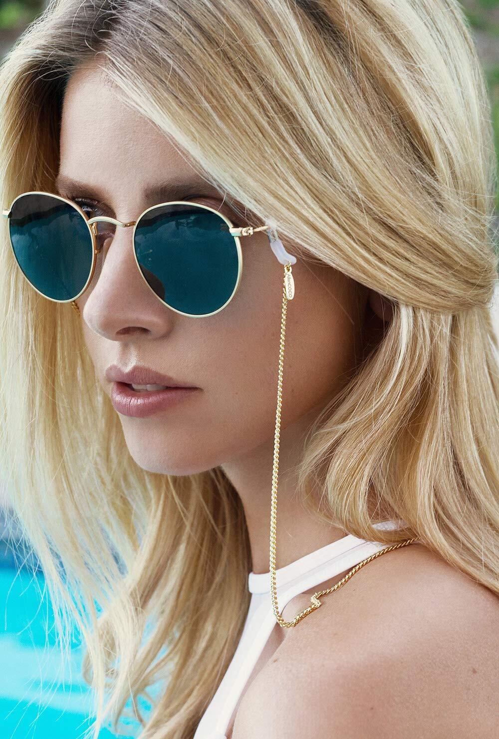 1PS Reading Eyeglass Glasses Chain Cord Lanyard Sunglasses Holder Sports Strap