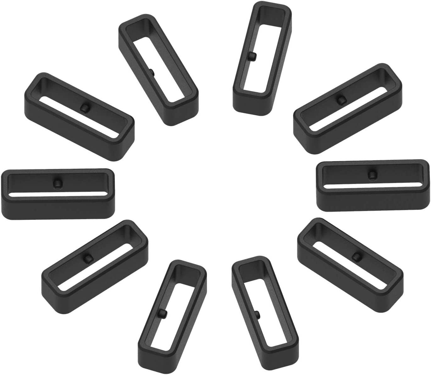 3x Watch Band Strap Loop Bracelet Lock Fastener Ring