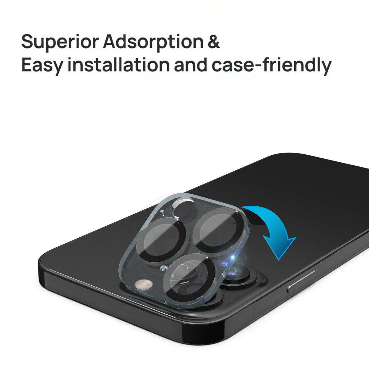 [2Packs] For iPhone 14 Series Camera Lens Cover Tempered Glass Screen Protector