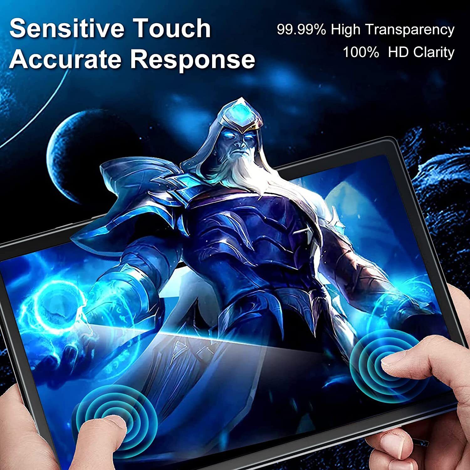 2X Fr Samsung Galaxy Tab A8 10.5 2021 Tempered Glas Camera Lens Screen Protector