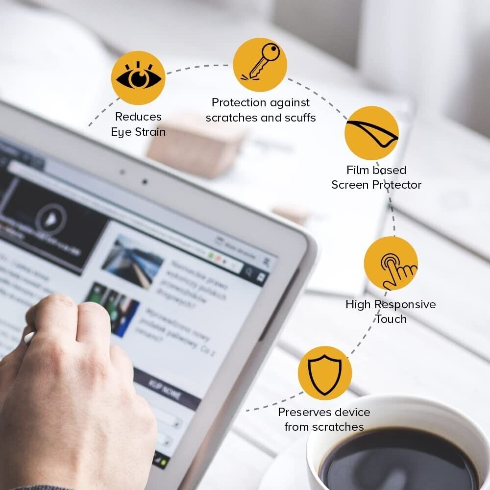 For Samsung Galaxy Tab A8 10.5" Paper Like Feel Screen Protector Draw Matte Film