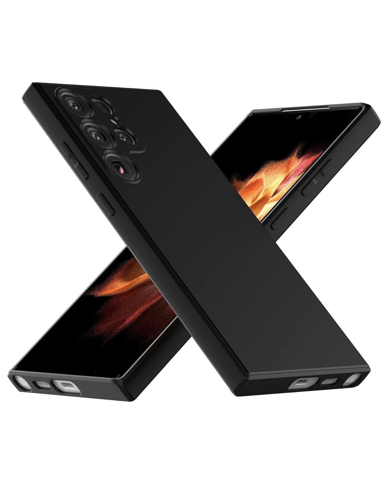 For Samsung Galaxy S24 5G Case Silicone Shockproof Cover