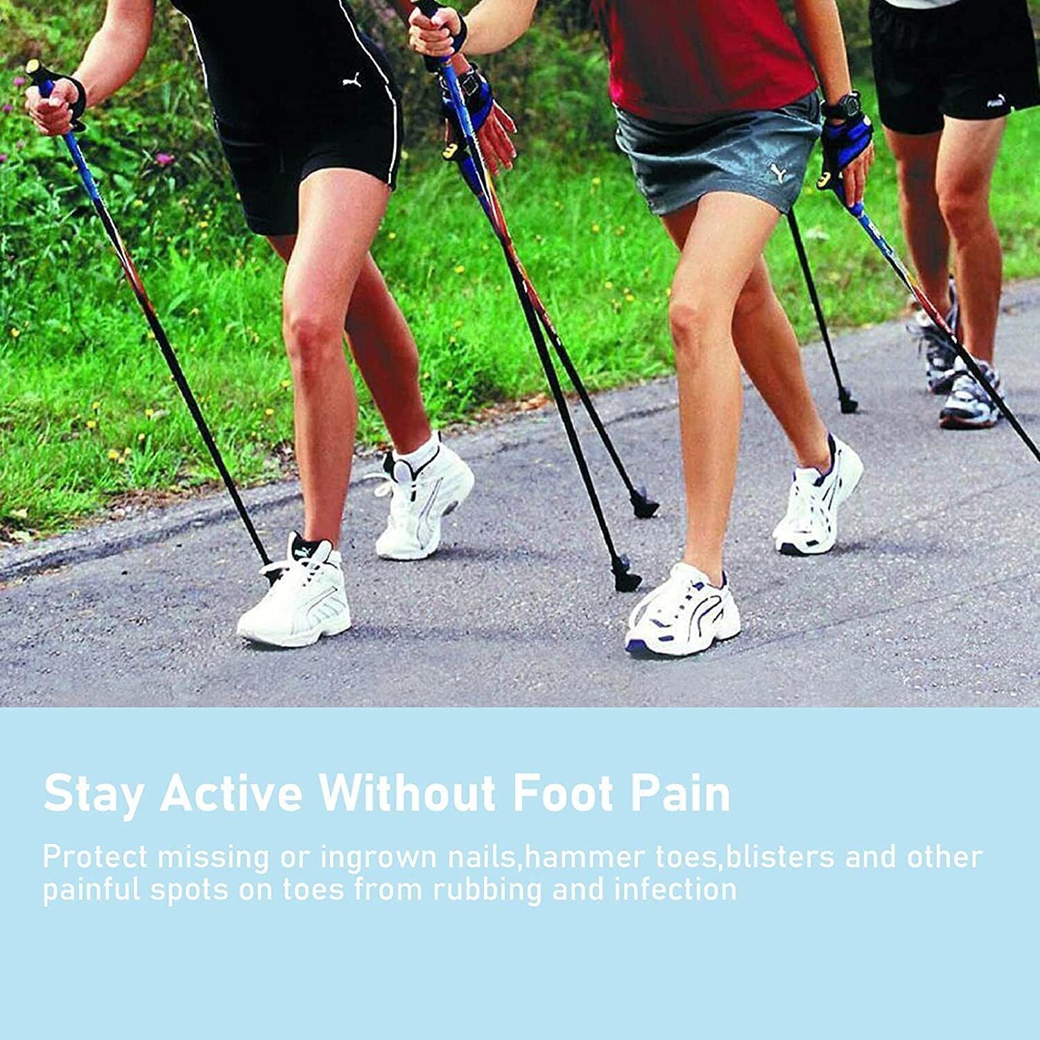 Toe Cap Silicone Sleeve Gel Cover Protector Tube Pain Relief Breathable