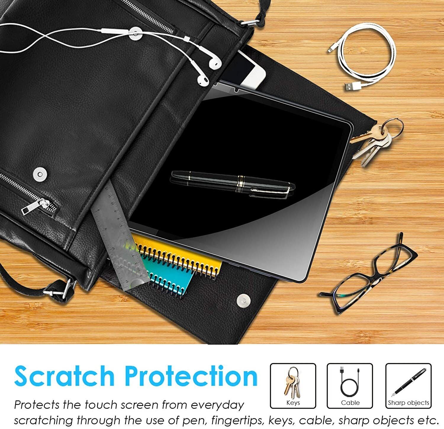 For Lenovo Tab P11 Pro 11 11.5 inch Full Cover Tempered Glass Screen Protector