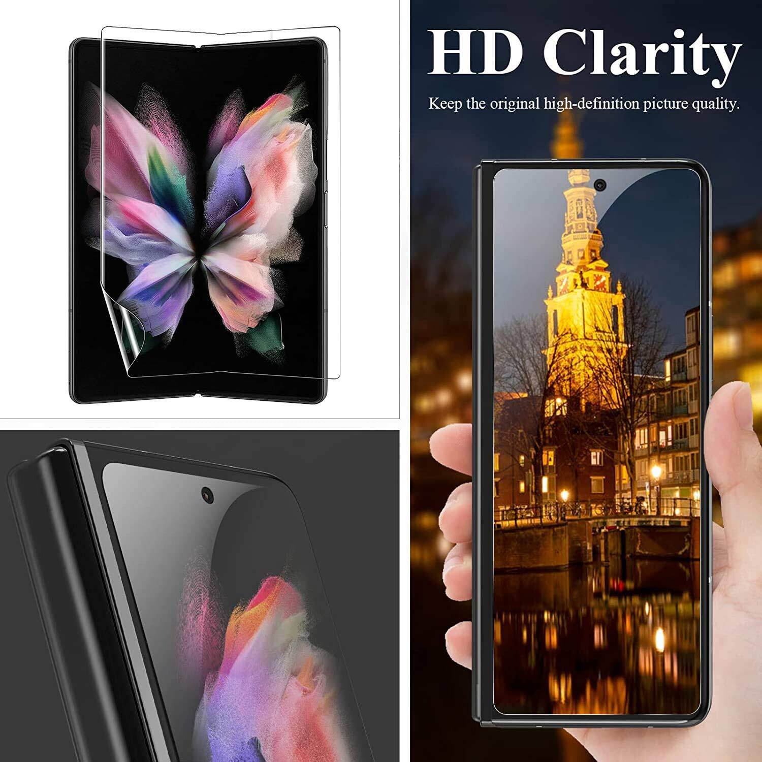 For Galaxy Z Fold 4 5G Tempered Glass Anti Spy Privacy Screen Protector Film