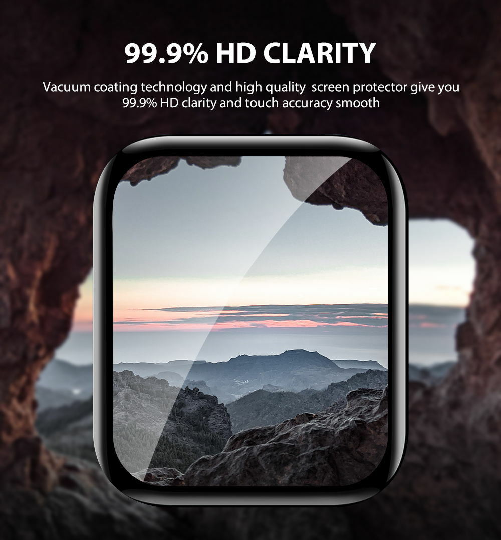 [4 Packs]Hydrogel Screen Protector for Apple Watch Ultra 49mm