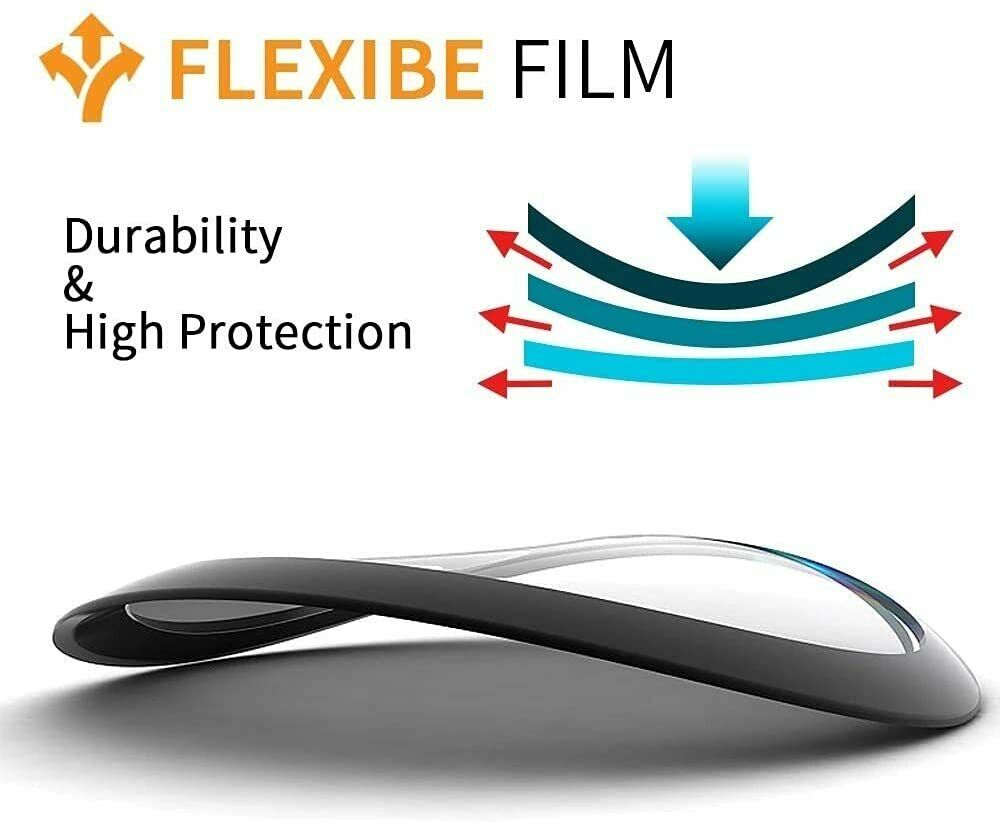 2X For Garmin Venu 2 Plus Full Cover Tempered Glass Screen Protector Cover Guard