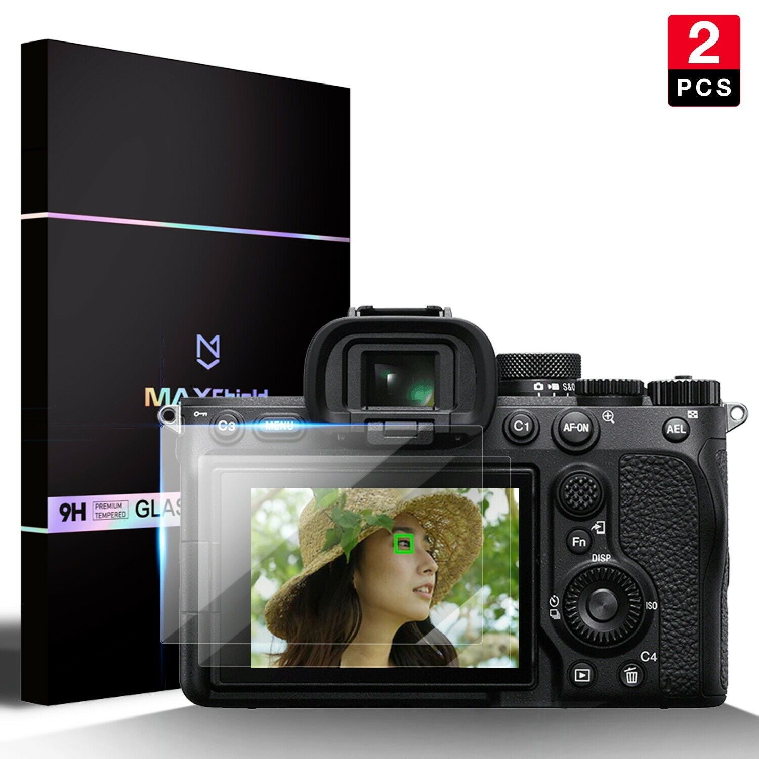 Tempered Glass Screen Protector For Sony A7 IV M4 2021 Camera LCD