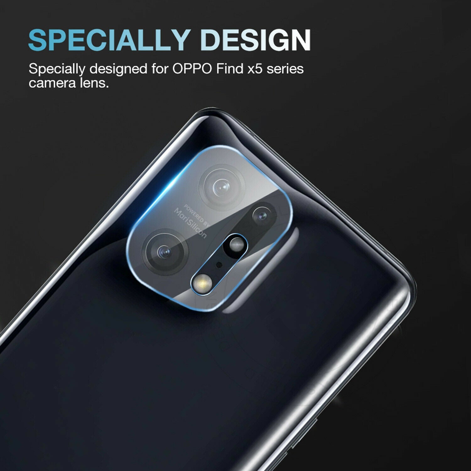 For Oppo Find X5 Pro Lite Full Cover Tempered Glass Lens Camera Screen Protector