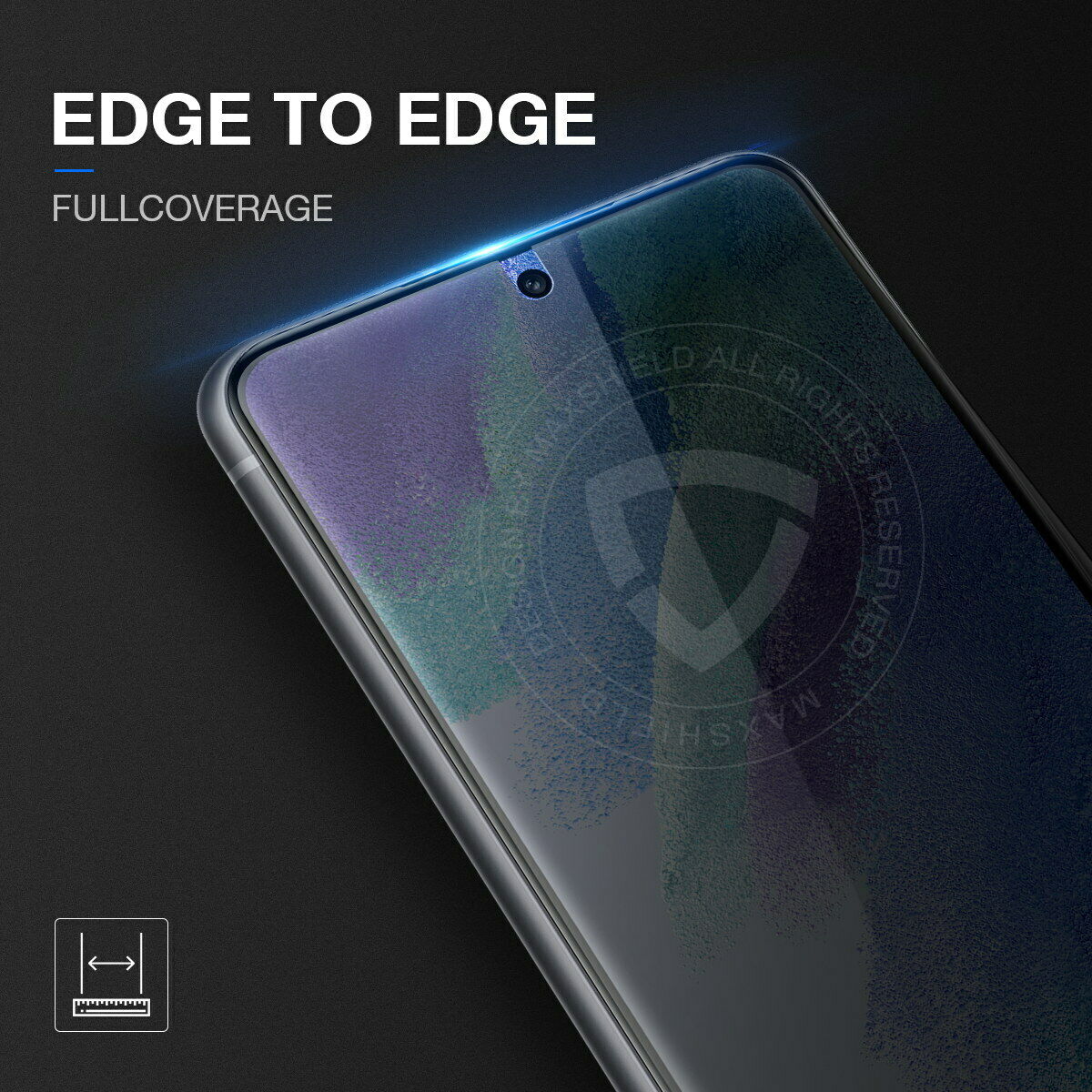 For Galaxy S21 FE 5G Full Cover Temered Glass Screen Protector Anti Spy Privacy