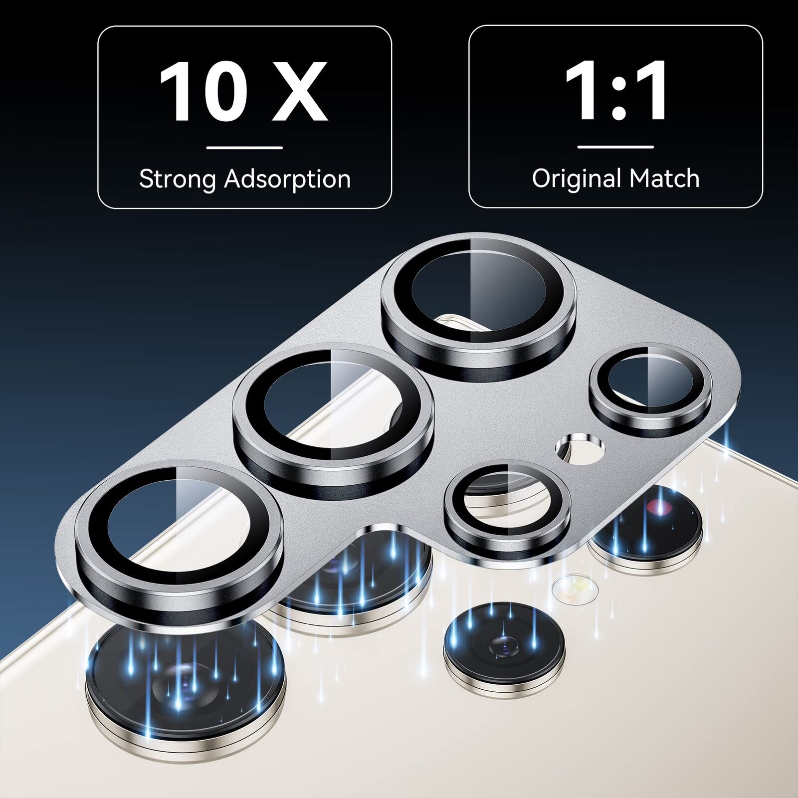 For Samsung Galaxy S24 Plus Ultra 5G Camera Metal Lens Protector