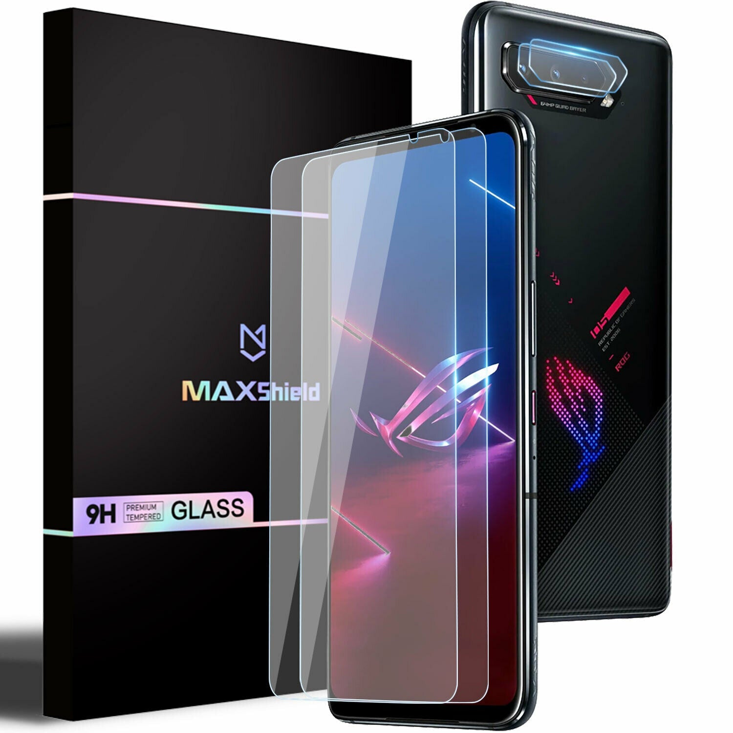 For Asus ZenFone 8 Flip Phone Tempered Glass Lens Screen Protector