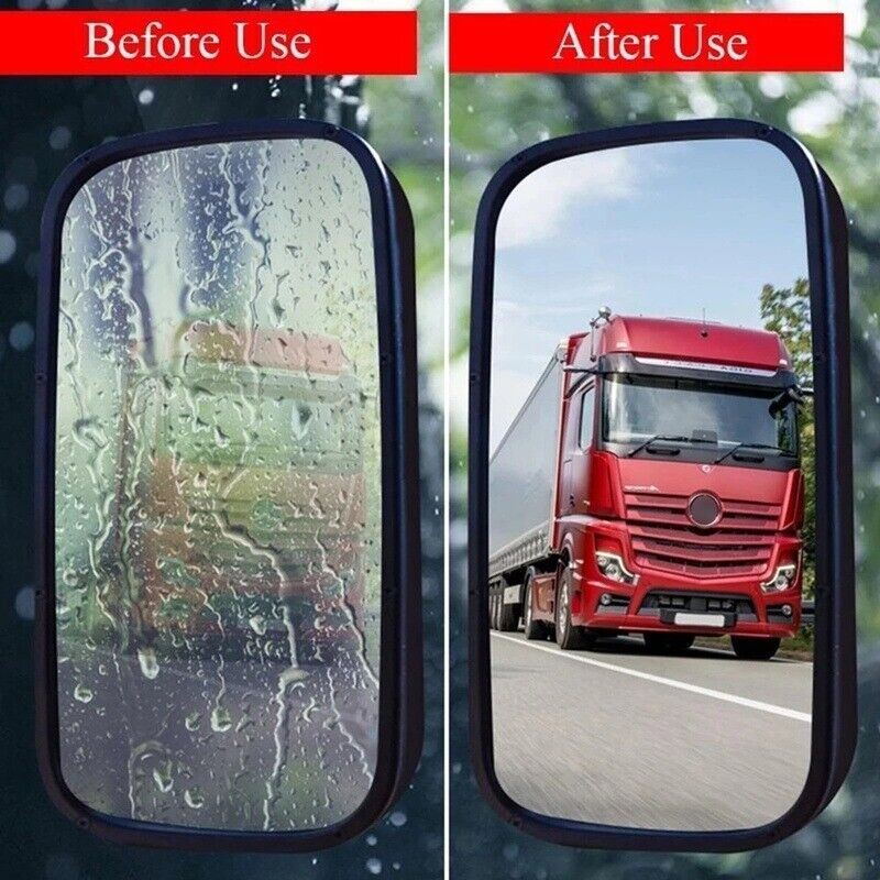 Car Side Truck Rearview Mirror Protector Film Waterproof Anti-Fog Rain-Proof AU