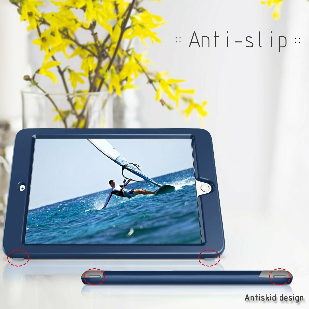 Heavy Duty Kids Shockproof Cover iPad Case For iPad 6th Generation 2018 9.7"