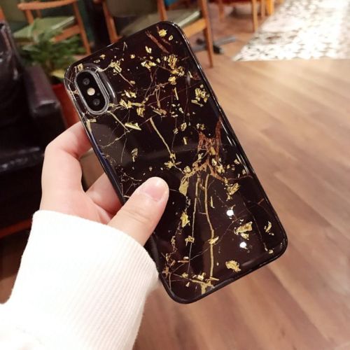 iPhone XR Case Shockproof Tough Marble Soft Cover for Apple