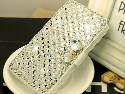 Samsung Note10 Plus Bling Crystal Diamond Leather Flip Stand wallet Case