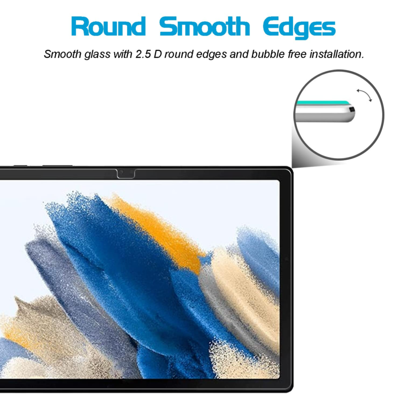 For Samsung Tab S8 Tempered Glass Screen Protector Full Cover