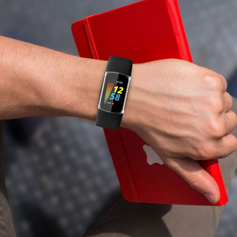 2X For Fitbit Charge  4 3 TPU Full Cover Case Shockproof Bumper Screen Protector