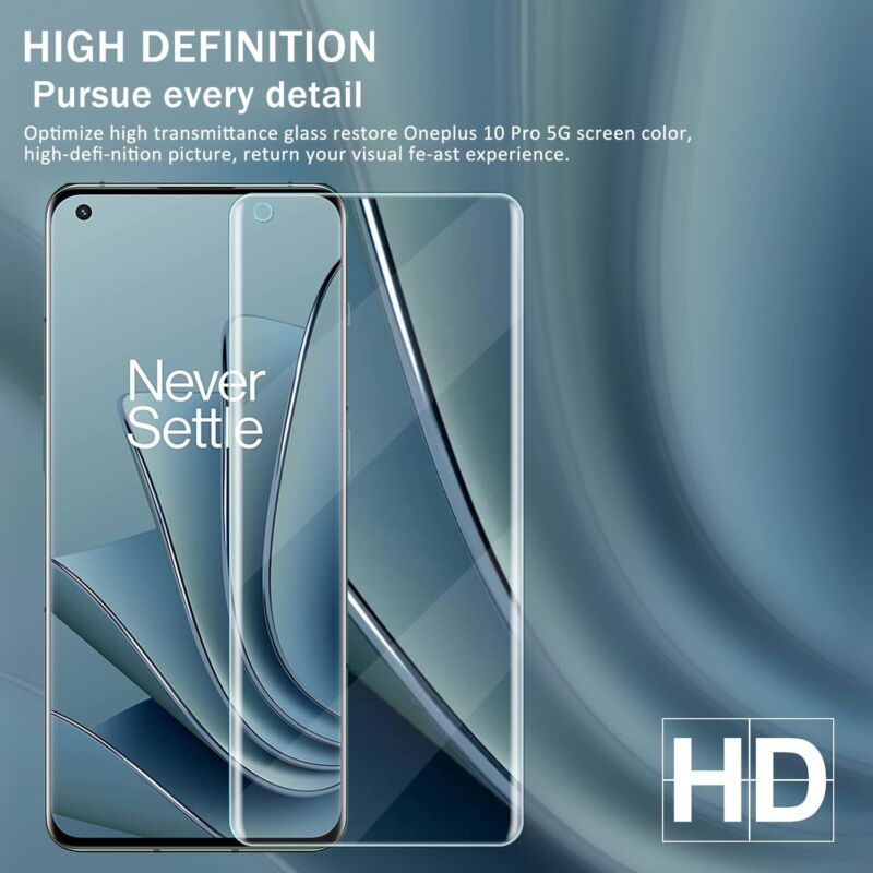 For OnePlus 10 Pro 5G HYDROGEL Full Cover Screen Protector Back Film Skin