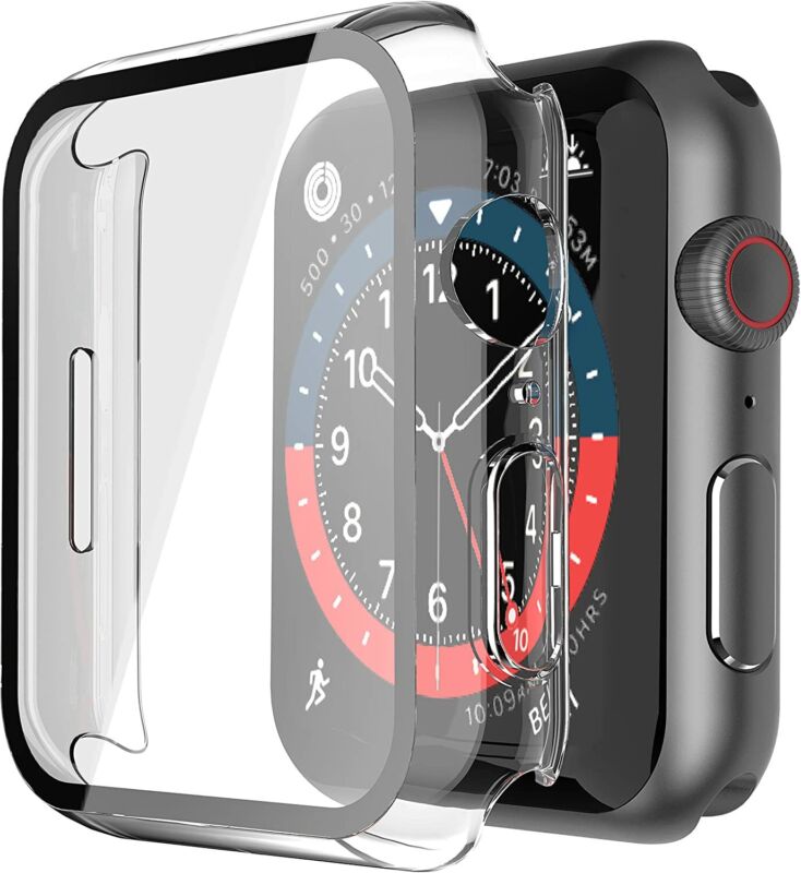 For Apple Watch Ultra 8 7 6 SE Glass Case Cover Screen Protector