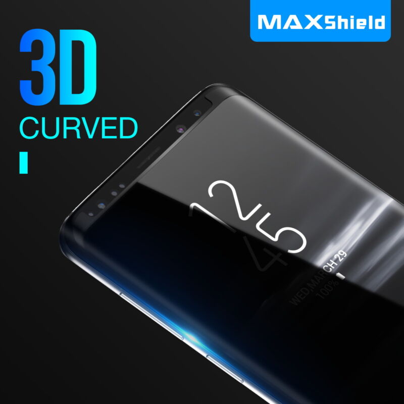 MAXSHIELD Privacy Glass Screen Protector For Samsung Galaxy S23 S22 S21 FE Plus Ultra