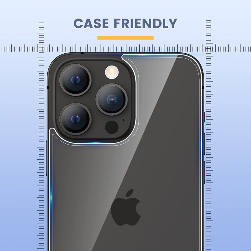 2X For iPhone 14 Pro Max Tempered Glass Back Screen Protector Lens Camera