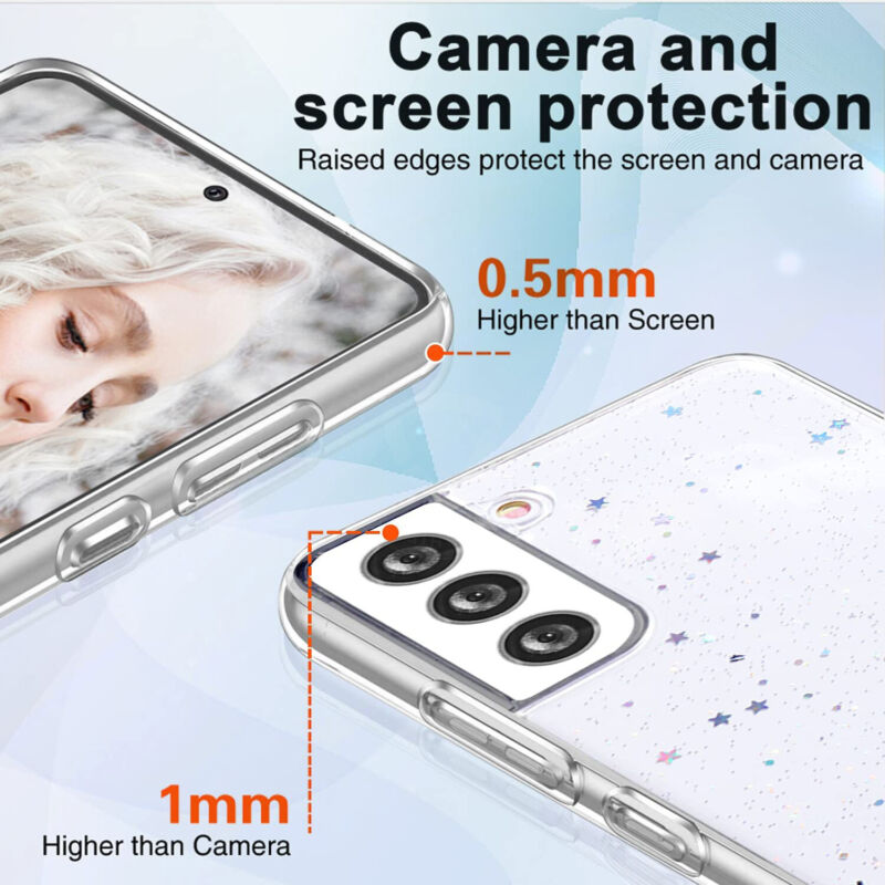 [FULL SET]For Samsung Galaxy S23 Plus Ultra Case Clear Slim Cover