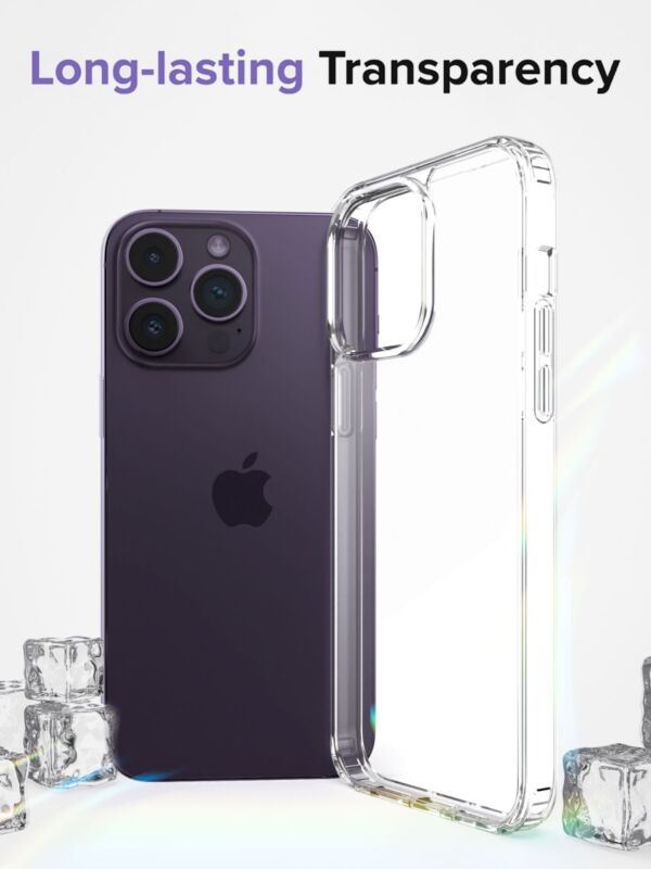 For iPhone 13 Pro Max Plus Clear Case Shockproof Bumper Cover Lens Protector