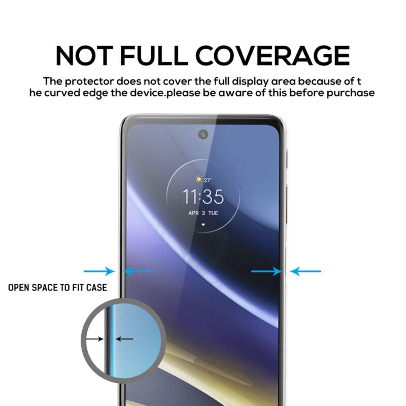 For Motorola Moto E22i Tempered Glass Screen Lens Protector