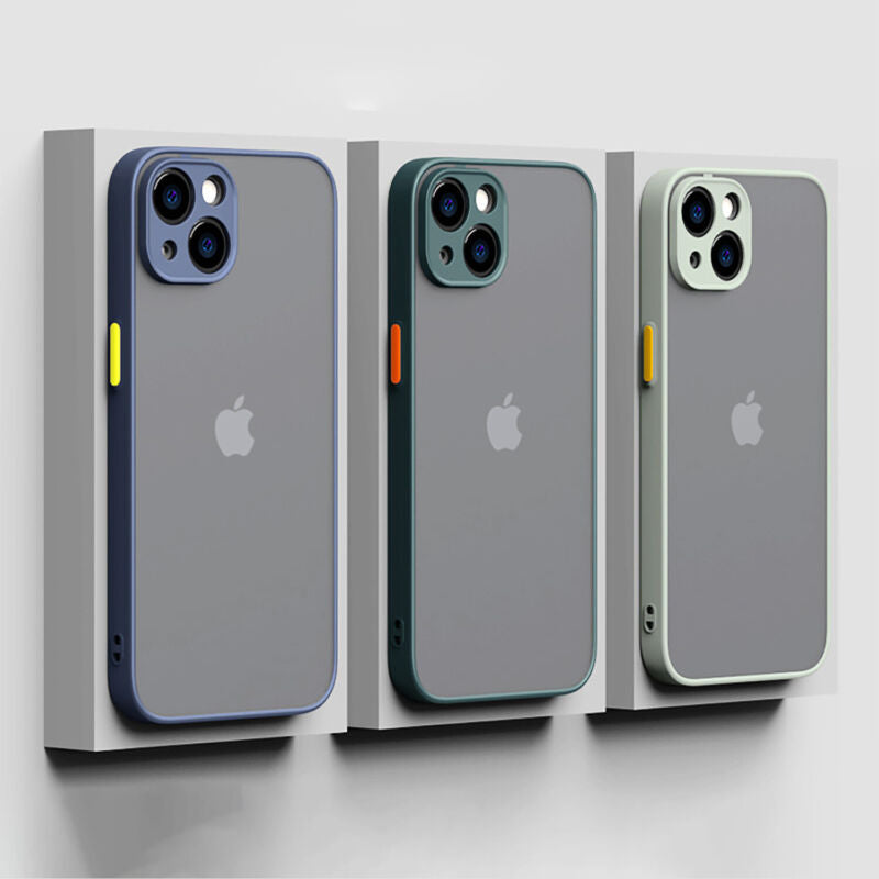 Shockproof Armor Matte Case Slim Cover For iPhone 14 Plus 13 12 11 Pro Max Case