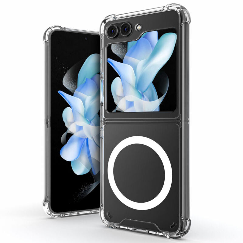 For Samsung Galaxy Z Fold 4 5G Case Magnetic Clear Shockproof Magsafe Cover