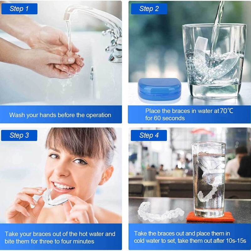 Teeth Grinding Mouthguard Mouth Guard Night Bruxism Clenching Sleeping Dental