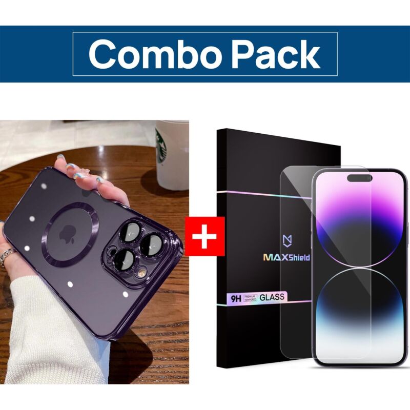 For iPhone 11 Series Magnetic Magsafe Case Clear Shockproof Case Cover