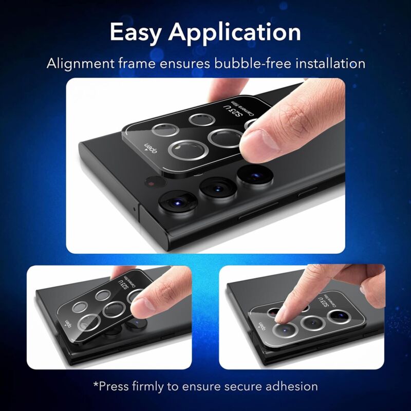 For Samsung Galaxy S23 Plus Ultra 5G Camera Metal Lens Screen Protector